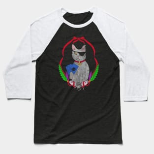 Pawsitively Badass Baseball T-Shirt